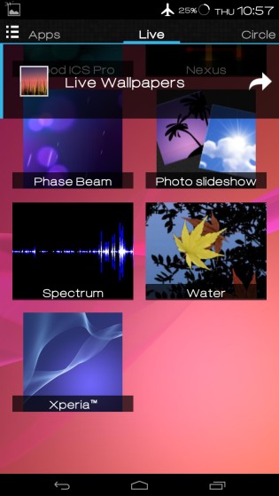 Xperia Z2 live wallpaper available to download | Xperia Blog