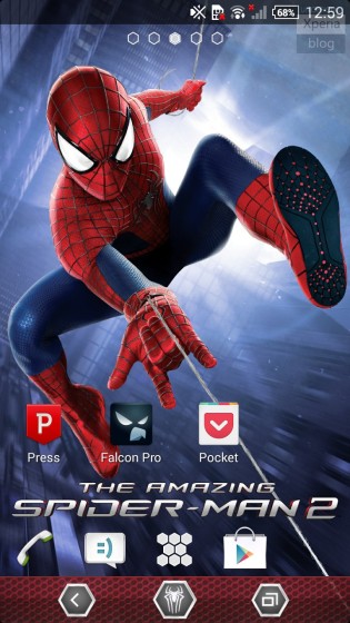 The Amazing Spider-Man 2 Xperia Theme_1