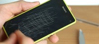 Xperia Z1 Compact scratched