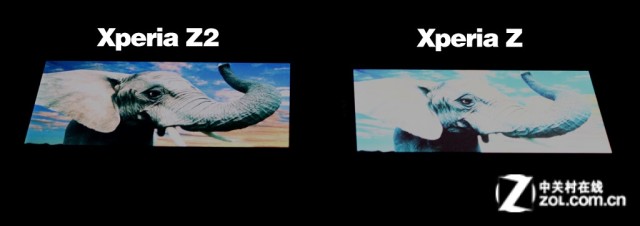 Xperia Z2 display versus Z_5