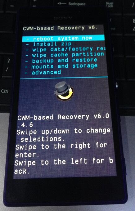 Xperia M2 recovery