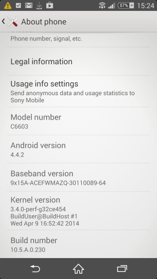 Xperia Z_KitKat_10.5.A.0.230