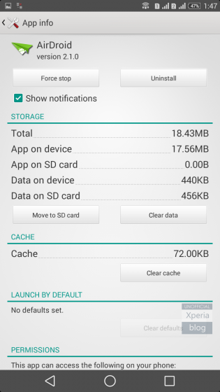 Apps to SD Card on Xperia_2