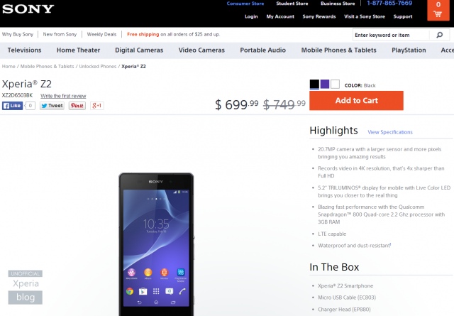 Xperia Z2_D6503_Sony Store US_2