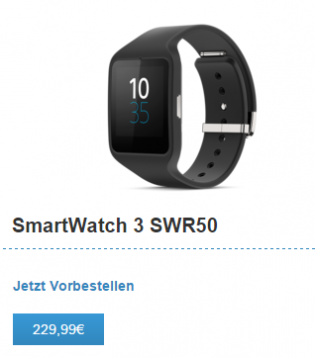 SmartWatch 3 DE