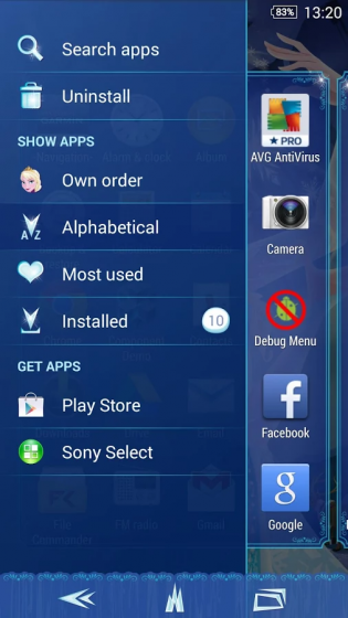 Frozen Elsa Xperia Theme_3_result