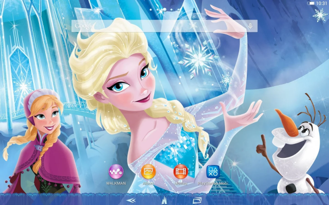 Frozen Elsa Xperia Theme_4_result