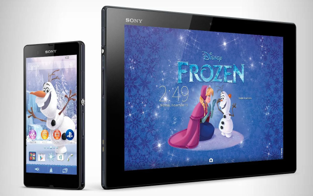 Frozen Olaf Xperia Theme_1_result