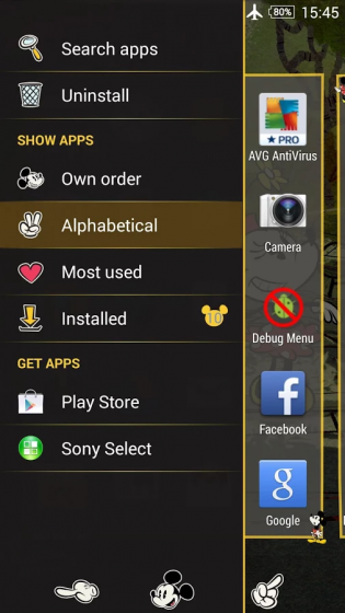 Mickey New York Xperia Theme_3_result