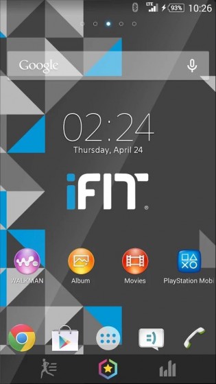iFit Xperia Theme_2_result