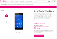 T-Mobile Xperia Z3