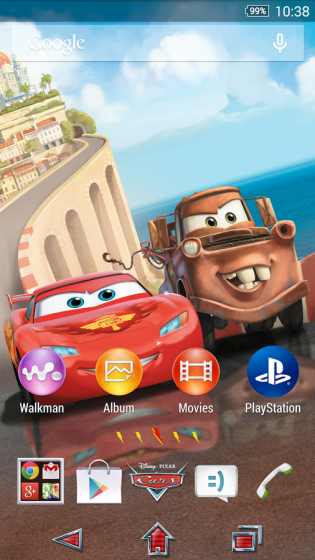 Cars Road Theme Xperia Theme_3_result