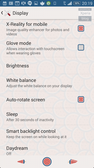 Kitsuné Summer Xperia Theme_5