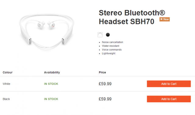angreb chant Entreprenør Sony SBH70 Stereo Bluetooth Headset now available | Xperia Blog