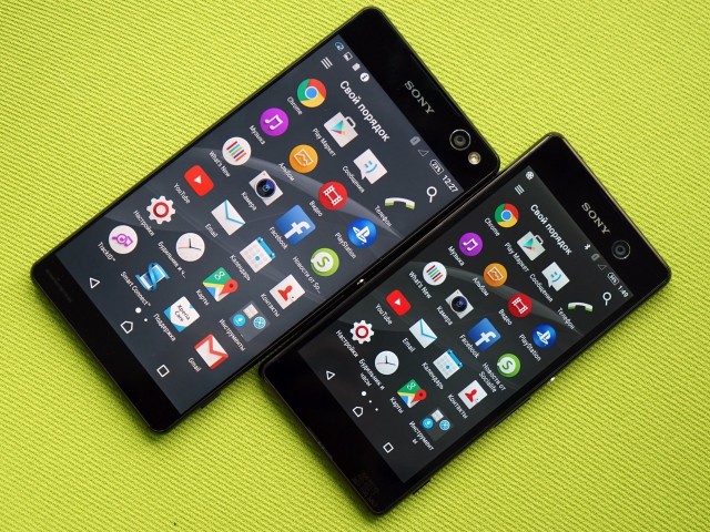Xperia C5 Ultra and M5_2