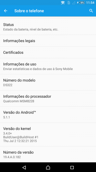 Android 5.1.1 Xperia T2 Ultra_1