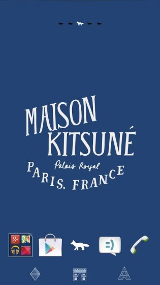 Maison Kitsune Xperia Theme_4_result