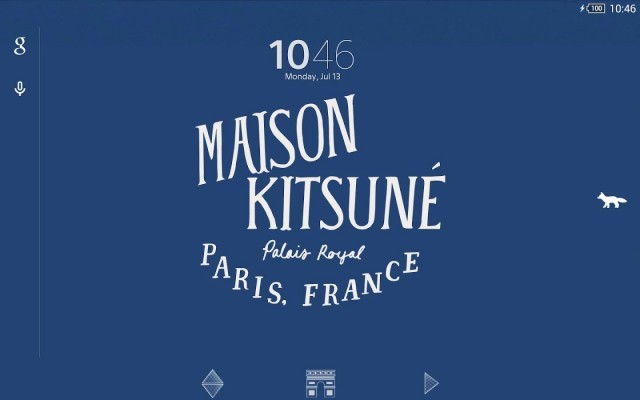 Maison Kitsune Xperia Theme_7_result