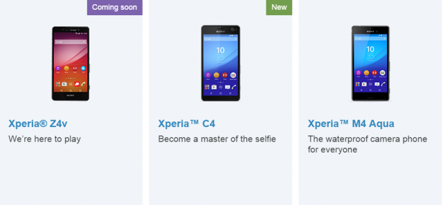 Xperia Z4v Coming Soon