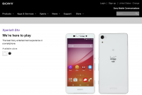 Xperia Z4v Product Page