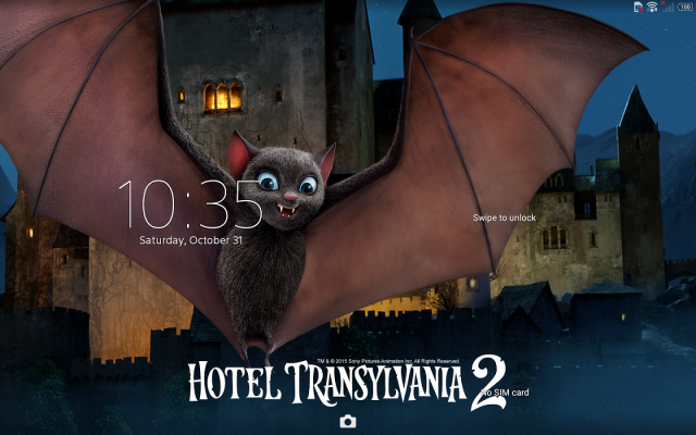 Hotel Transylvania 2 Dracula Xperia Theme_6_result