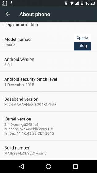 Android 6.0.1 Marshmallow released for Sony Concept_3