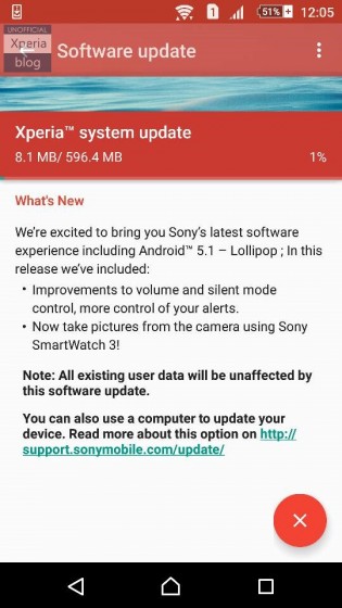 Xperia M5 Android 5.1_1