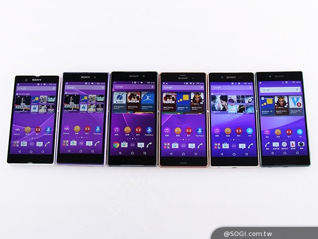 Sony Z flagships through the generations |