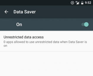 Android N Data Saver