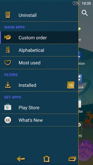 Under The Surface Xperia Theme_5_result