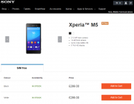 xPERIA m5 sONY mOBILE sTORE
