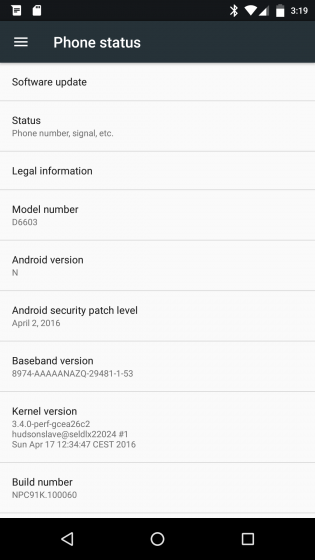 Xperia Z3_NPC91K_Android N_1