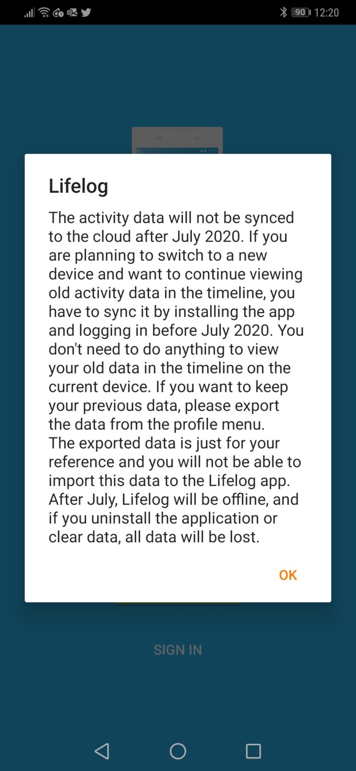 Sony s Album App Is Not Supported In The Xperia 1 II Lifelog Goes 