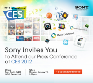 Sony CES 2012