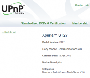 Xperia ST27